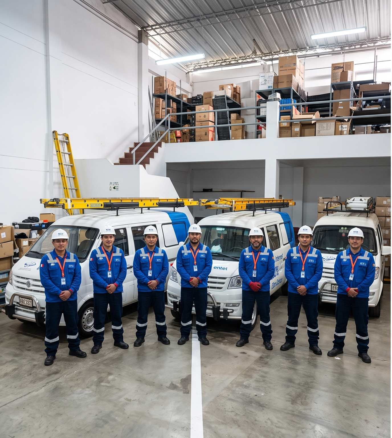 Equipo técnico de JLB