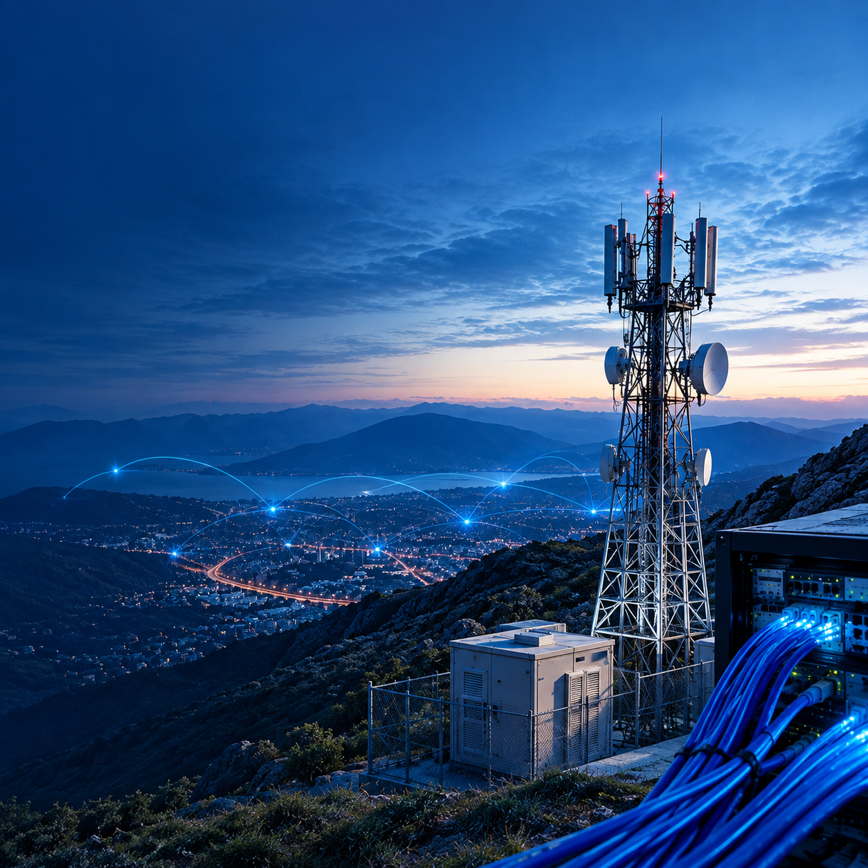 Sitio de telecomunicaciones de JLB Corporación